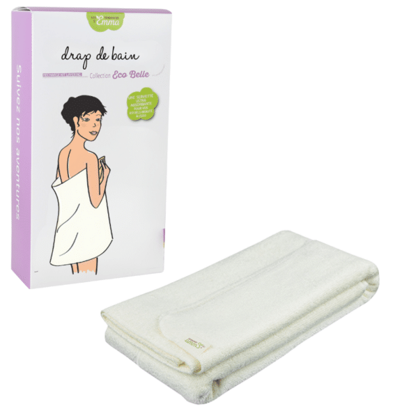 Drap de bain maxi format ultra doux