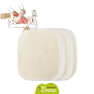 Lot De 30 Débarbouillettes Lavables Pour Bébé - Coton Doux 20x20 Cm - Réutilisables, Pour Peau Sensible - Couleurs Variées