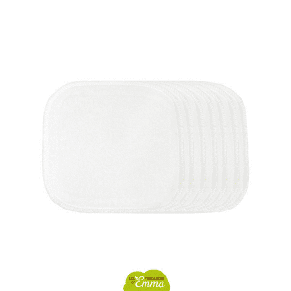 7 Cotons lavables avec sa pochette voyage : Kit Eco Belle Mini – Image 5