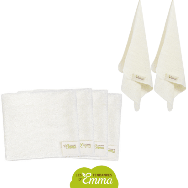 4 serviettes visage – Image 4