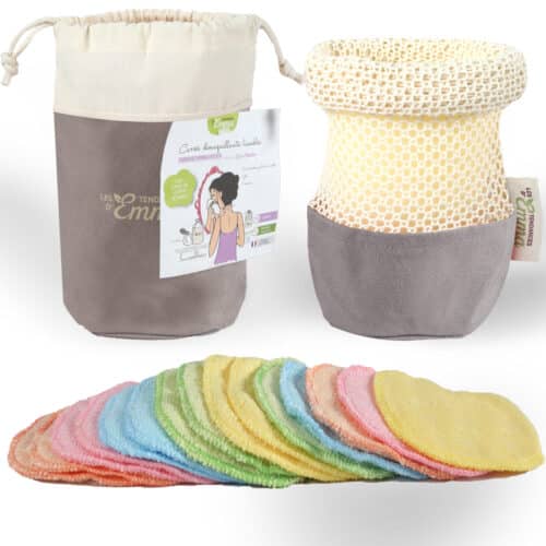 coton démaquillant lavable zéro déchet