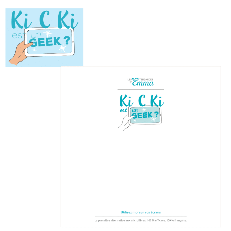 lingette nettoyante ecran eco responsable