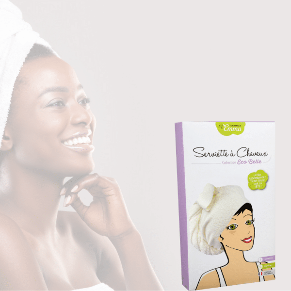 Serviette à cheveux ultra absorbante – Image 3